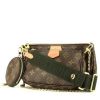 Louis Vuitton  Multi-Pochette Accessoires shoulder bag  in brown monogram canvas  and natural leather - 00pp thumbnail