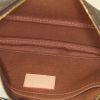 Borsa a tracolla Louis Vuitton  Multi-Pochette Accessoires in tela monogram marrone e pelle naturale - Detail D3 thumbnail