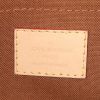 Bolso bandolera Louis Vuitton Multi-Pochette Accessoires en lona Monogram marrón y cuero natural - Detail D4 thumbnail