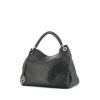 Shopping bag Louis Vuitton Artsy modello medio in pelle monogram con stampa blu - 00pp thumbnail