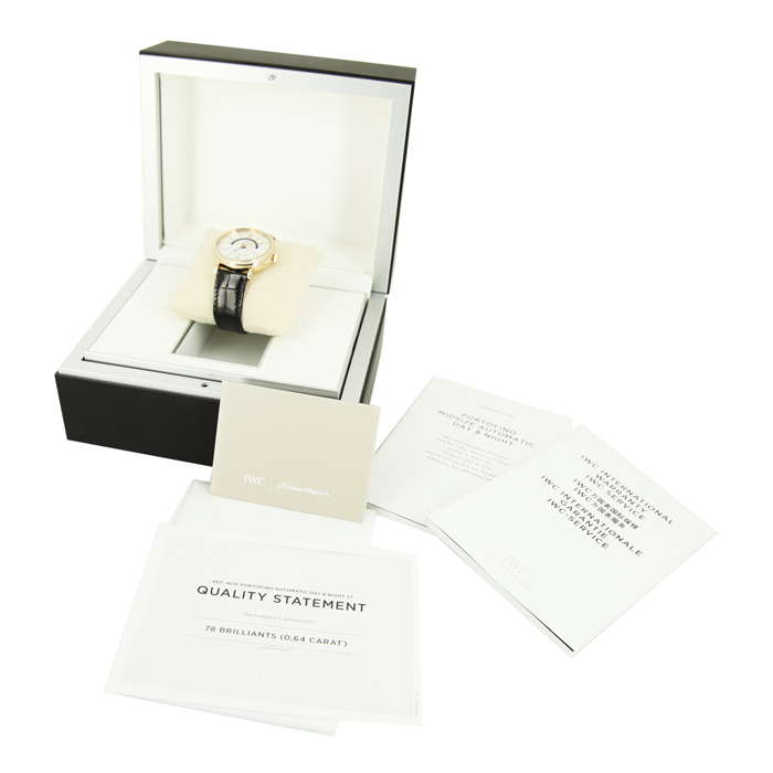 IWC Portofino watch in pink gold Ref:  4591 Circa  2010