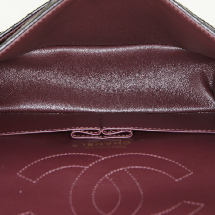 Borsa Chanel 2.55 in pelle trapuntata nera decorazioni in metallo dorato - Detail D3