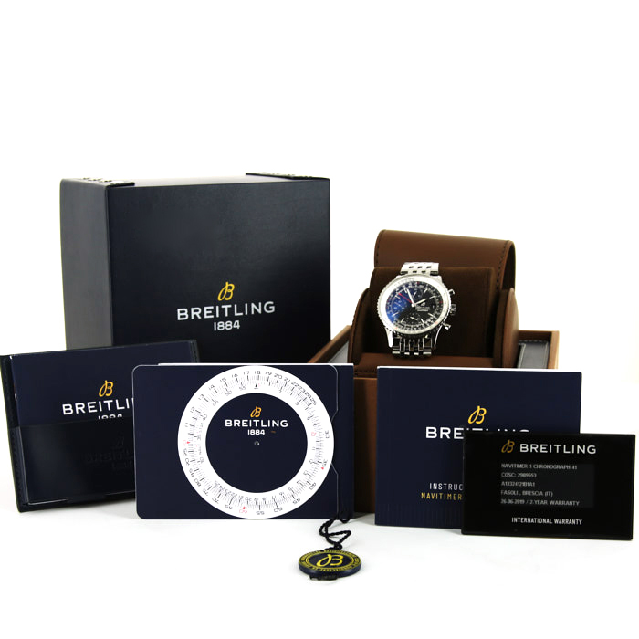 Montre Breitling Navitimer en acier Ref: A13324 Vers 2019
