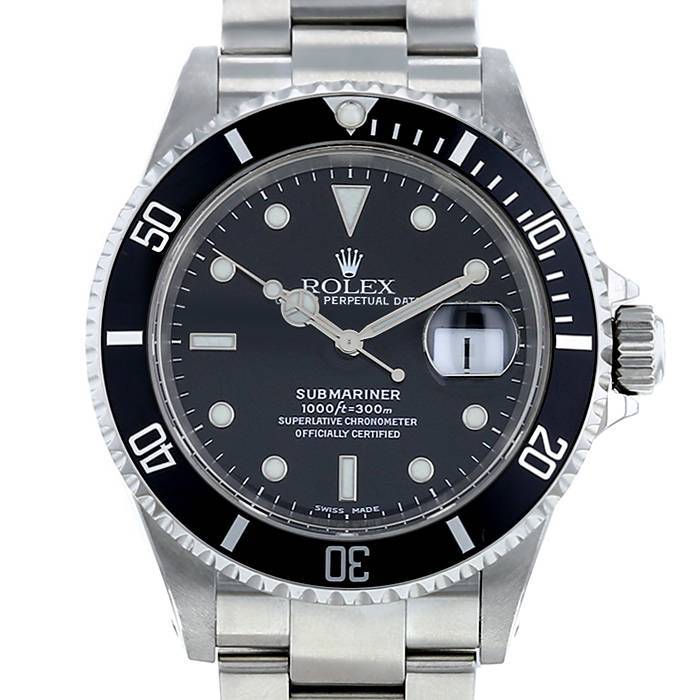 Rolex Submariner Date watch in stainless steel Ref:  16610 Circa  2002 - 00pp