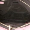 Bolso de mano Chanel  31 en lona acolchada negra y cuero rosa - Detail D3 thumbnail