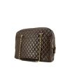 Chanel Grand Shopping handbag in brown quilted leather - 00pp thumbnail