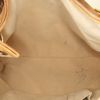 Bolso de mano Louis Vuitton Galliera en lona Monogram marrón y cuero natural - Detail D2 thumbnail