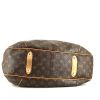 Louis Vuitton Galliera handbag in brown monogram canvas and natural leather - Detail D4 thumbnail