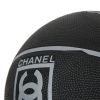 Chanel, Basket ball, in black grained rubber, sport accessory, signed, from the 2010's - Detail D2 thumbnail