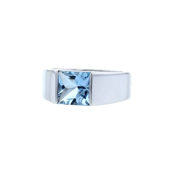 Cartier tank store ring aquamarine