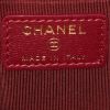 Chanel pouch in red velvet - Detail D3 thumbnail
