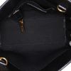 Bolso de mano Saint Laurent Sac de jour Nano en cuero granulado negro - Detail D3 thumbnail