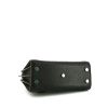 Saint Laurent Sac de jour Nano handbag in black grained leather - Detail D5 thumbnail