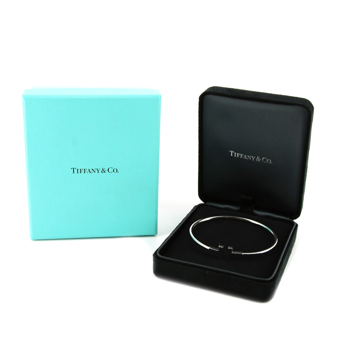 Bracciale Tiffany & Co Wire in oro bianco - Detail D2