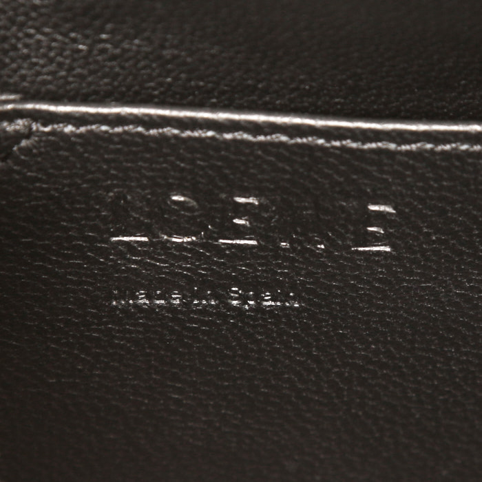 Sac à main Loewe Postal bag en cuir gold - Detail D4