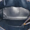 Bolso de mano Celine Luggage en cuero azul - Detail D2 thumbnail