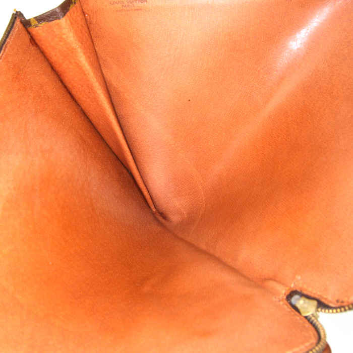 Louis Vuitton briefcase in brown monogram canvas and brown leather - Detail D2
