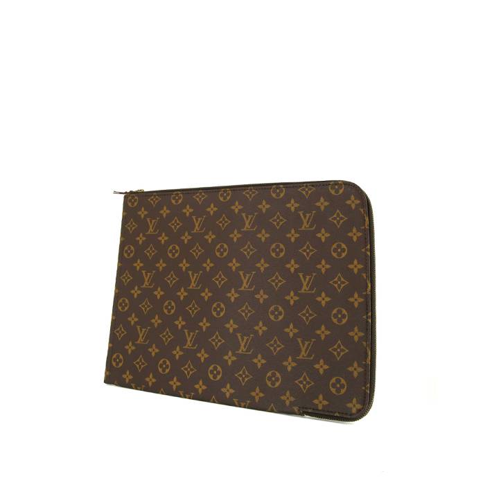 Louis Vuitton Porte Documents Voyage Brown Monogram Laptop Bag