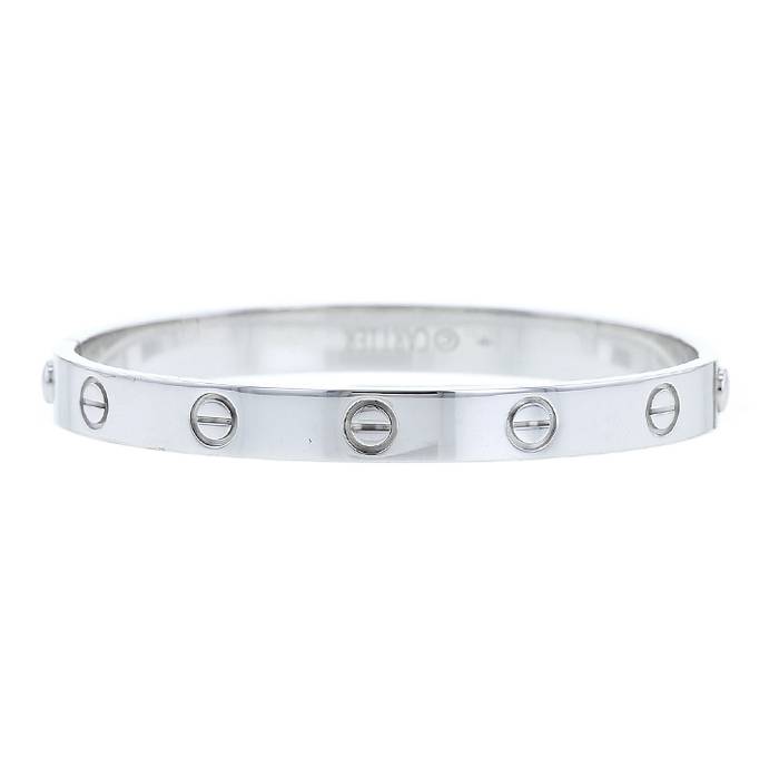 Love platinum ring Cartier Silver size 53 EU in Platinum - 40078943
