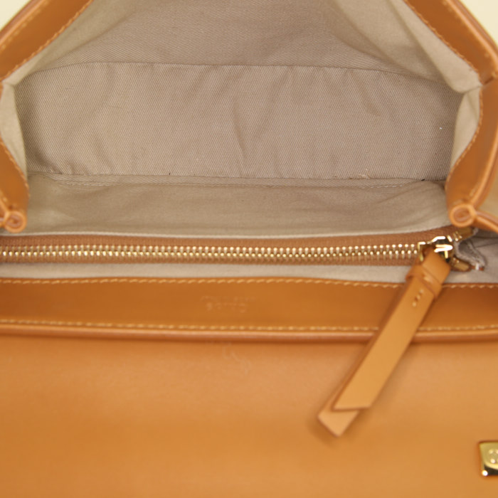 Borsa Chloé C in pelle beige - Detail D3