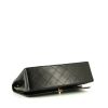 Chanel Vintage shoulder bag in black quilted leather - Detail D5 thumbnail