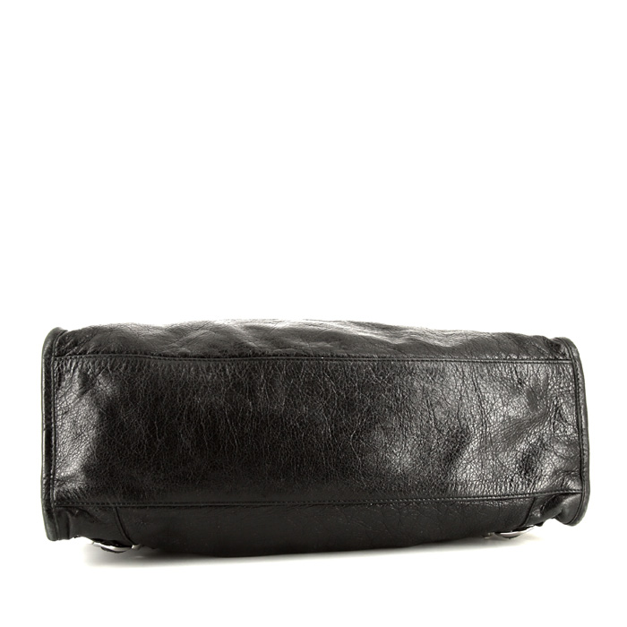 Borsa Balenciaga Classic City in pelle nera - Detail D5