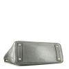 Shopping bag Chanel Grand Shopping in pelle martellata grigio metallizzato - Detail D5 thumbnail