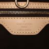 Bolso Cabás Louis Vuitton Wilshire en lona Monogram revestida marrón y cuero natural - Detail D3 thumbnail