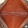 Borsa a tracolla Louis Vuitton Marly in tela monogram cerata marrone e pelle naturale - Detail D2 thumbnail