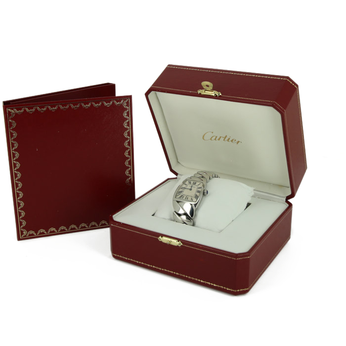 Reloj Cartier de acero Ref :  2835 Circa  2007