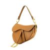 Dior Saddle handbag in gold leather - 00pp thumbnail