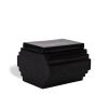 Ettore Sottsass, rare "Y27" lidded box from the Yantra series for Design Centre, in black enameled ceramic, signed, 1969/1979 - 00pp thumbnail