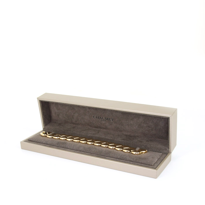 Bracciale flessibile Chaumet in oro giallo - Detail D2