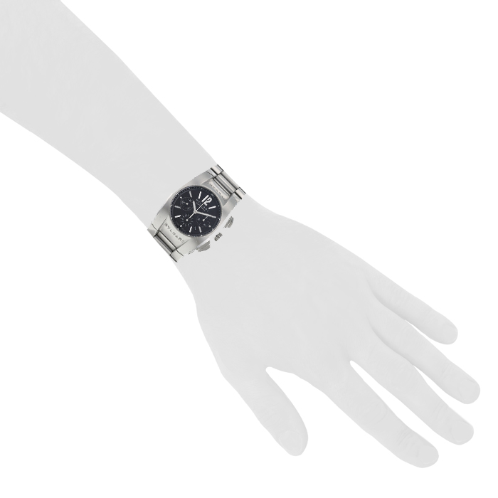 Bulgari Ergon watch in stainless steel Ref:  EG35SCH Circa  2011 - Detail D1