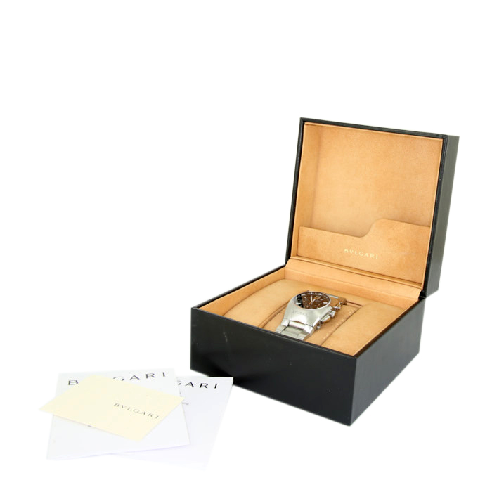 Montre Bulgari Ergon en acier Ref :  EG35SCH Vers  2011