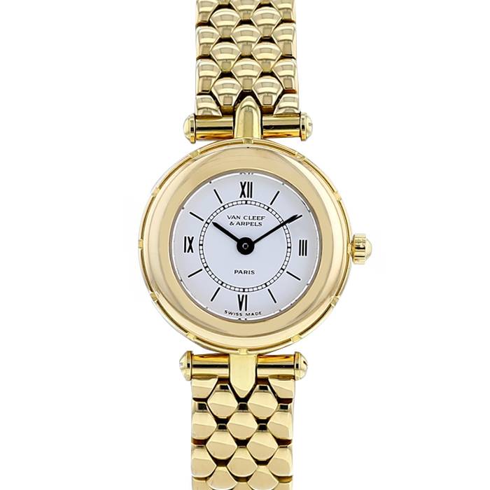 Van Cleef & Arpels Vintage watch in yellow gold Ref:  122907 Circa  1990 - 00pp