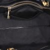 Chloé Alice handbag in black leather and blue python - Detail D3 thumbnail