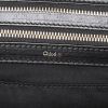 Chloé Alice handbag in black leather and blue python - Detail D4 thumbnail