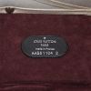 Louis Vuitton Malle Courrier 110 mail trunk in brown monogram canvas and black lozine (vulcanised fibre) - Detail D4 thumbnail