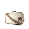 Hermès  Ulysse suitcase  in beige canvas  and etoupe leather - 00pp thumbnail