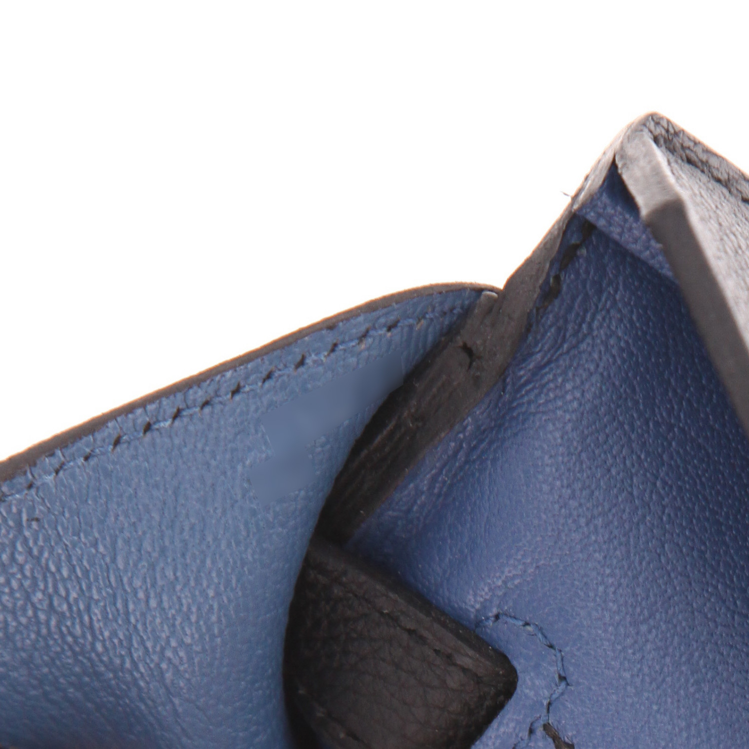 Bolso de mano Hermès  Birkin 35 cm en cuero togo negro - Detail D4