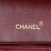 Chanel Vintage handbag in red quilted leather - Detail D3 thumbnail