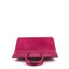 Hermes Birkin 35 cm handbag in Rose Sheherazade porosus crocodile - 360 Front thumbnail