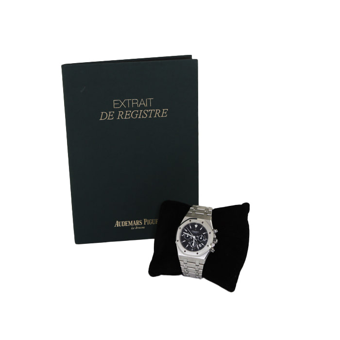 Orologio Audemars Piguet Royal Oak Chrono in acciaio Ref :  26300ST Circa  2000 - Detail D2