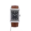 Jaeger-LeCoultre Grande Reverso Ultra Thin watch in stainless steel Ref:  277.8.62 Circa  2010 - 360 thumbnail