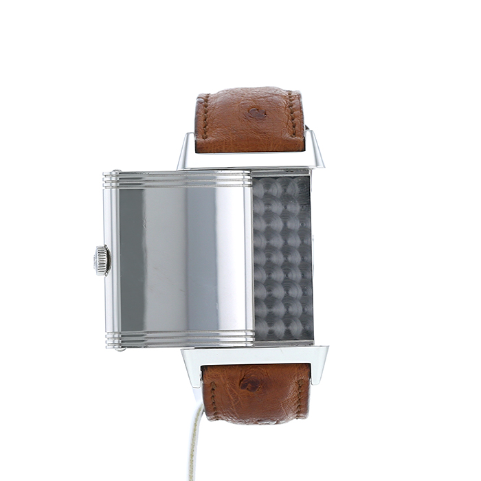 Orologio Jaeger-LeCoultre Grande Reverso Ultra Thin in acciaio Ref : 277.8.62 Circa 2010 - Detail D1