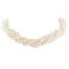 Tiffany & Co Paloma Picasso necklace in silver and pearls - 00pp thumbnail