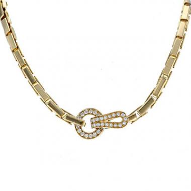 Collar Cartier Agrafe en oro amarillo y diamantes