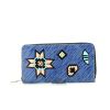 Billetera Louis Vuitton Zippy en cuero Epi azul - 360 thumbnail