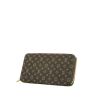 Portafogli Louis Vuitton Zippy in tela monogram marrone - 00pp thumbnail